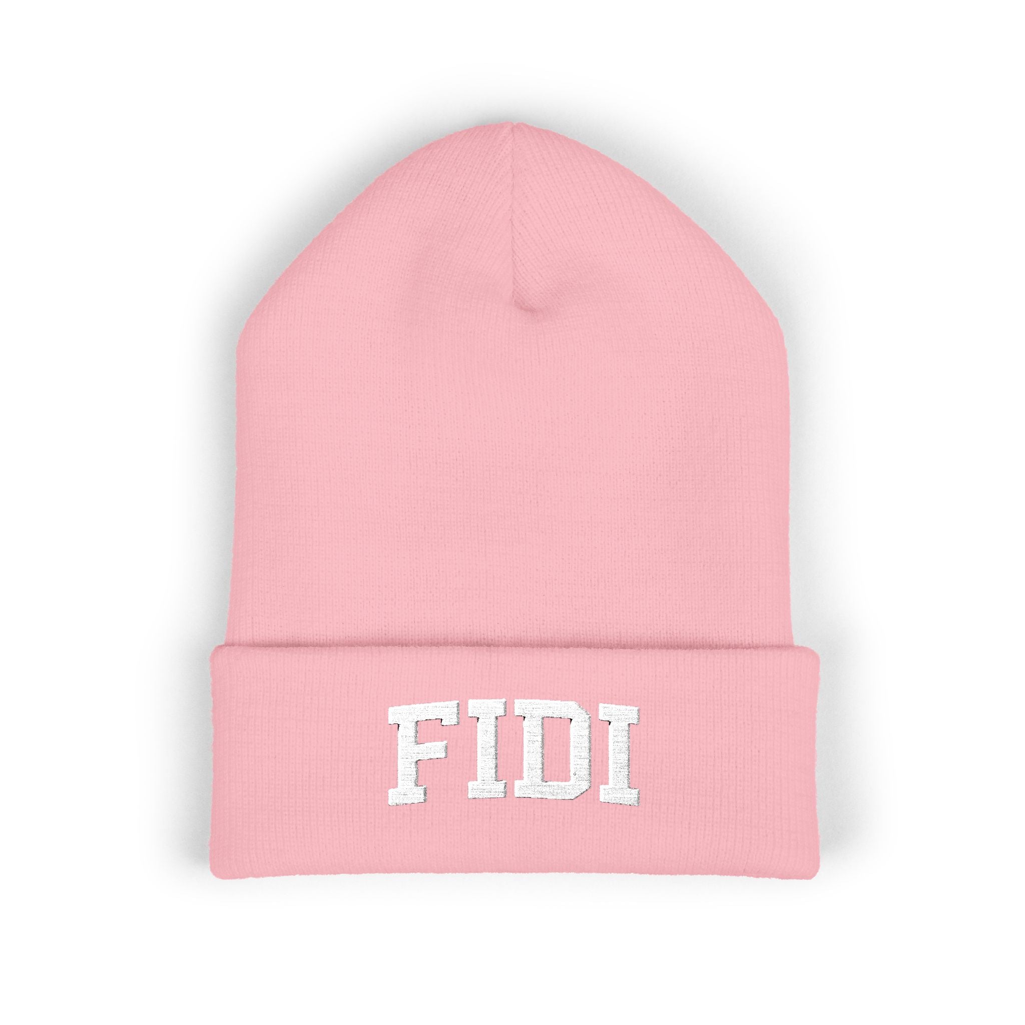 FIDI Embroidered Cuffed Beanie