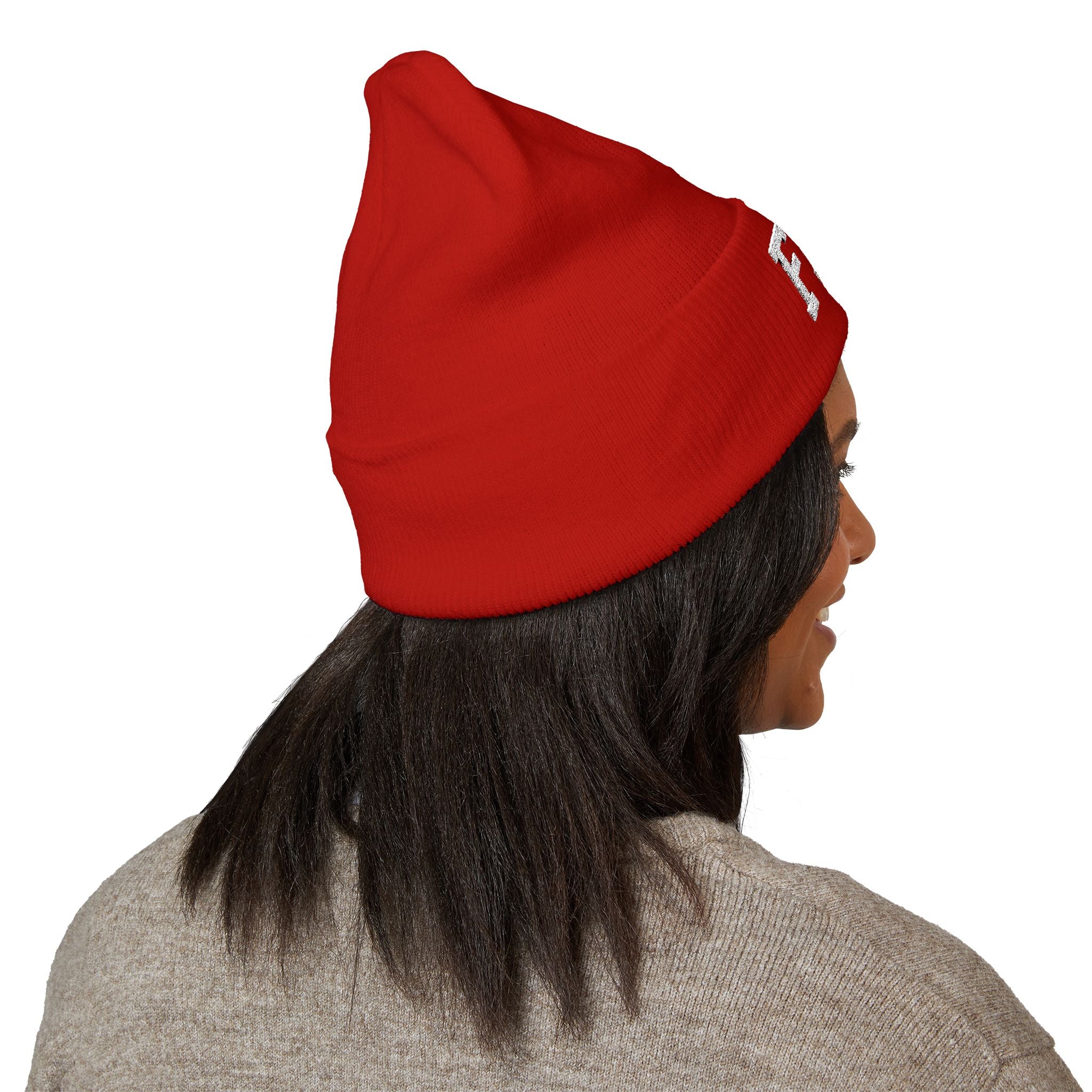FIDI Embroidered Cuffed Beanie