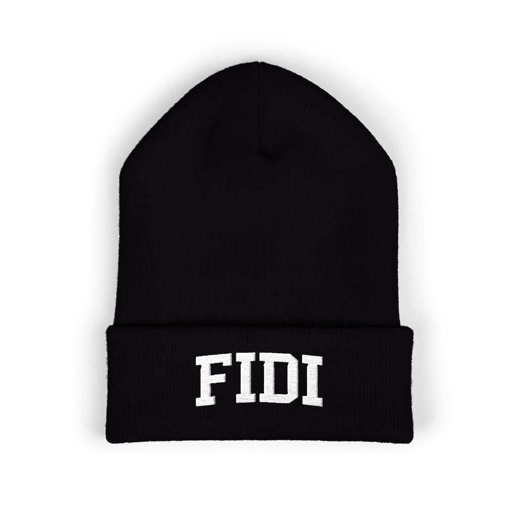 FIDI Embroidered Cuffed Beanie