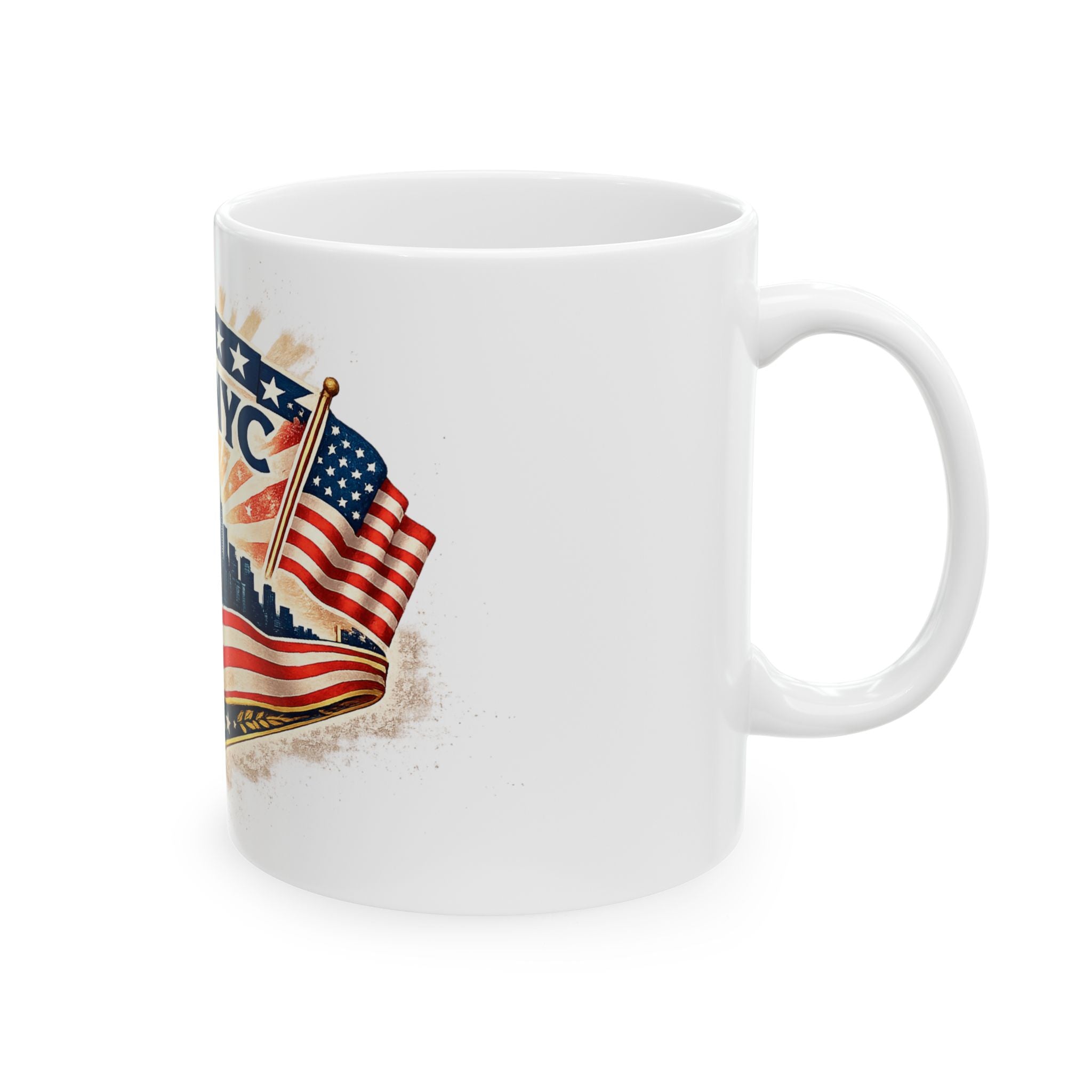 FIDI NYC Ceramic Coffee Mug — USA Theme