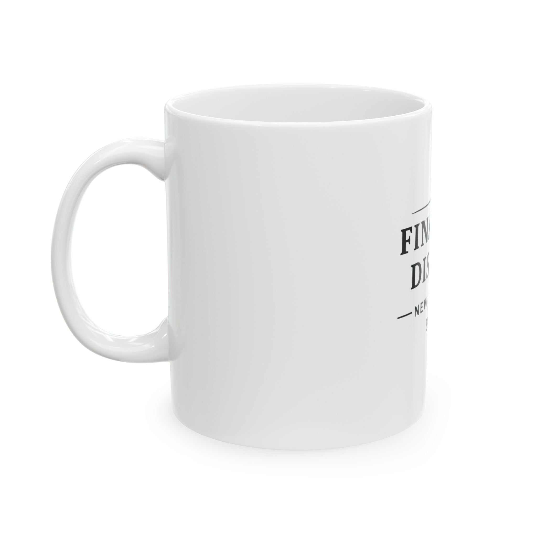 Financial District New York City Est. 1624 Coffee Mug (White)