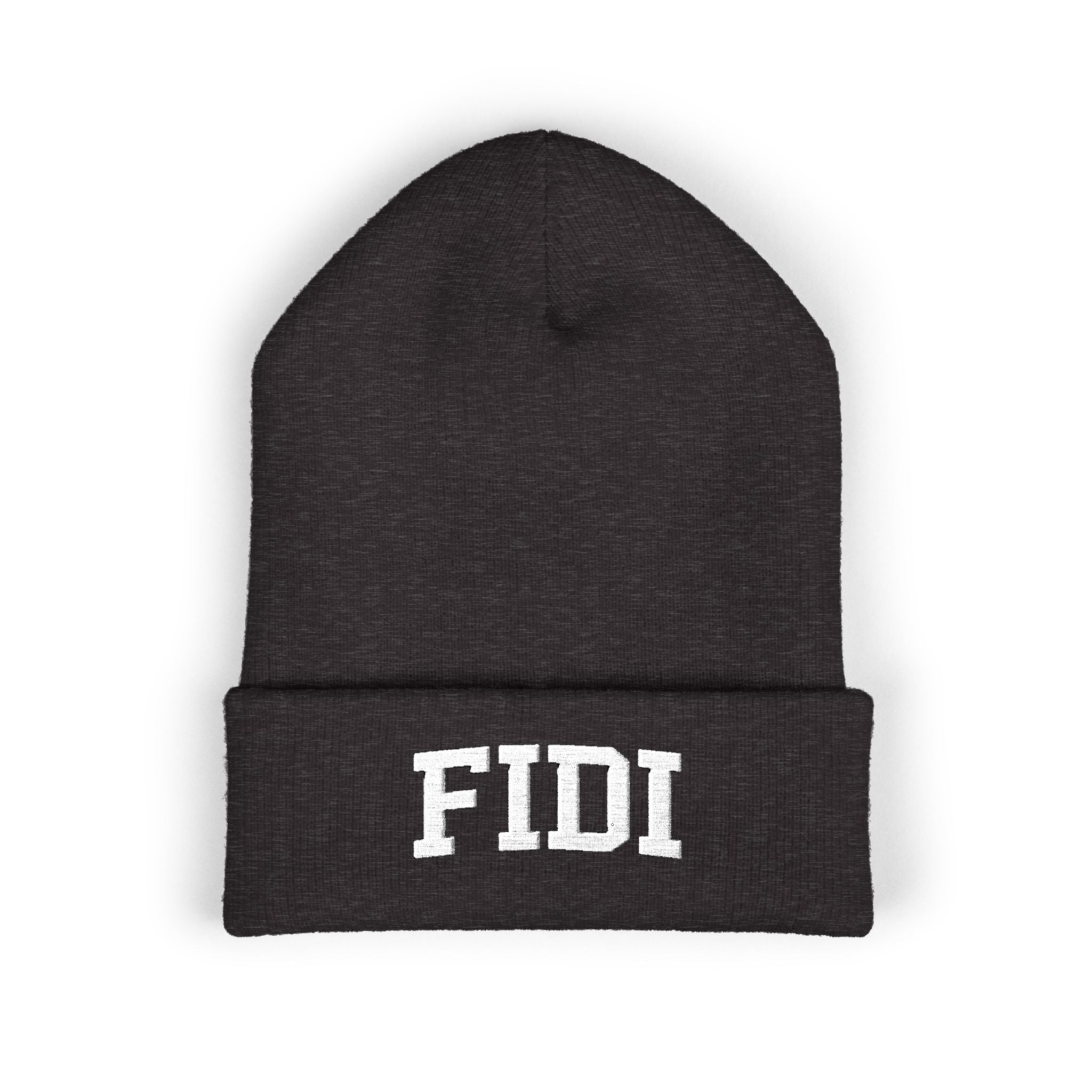 FIDI Embroidered Cuffed Beanie