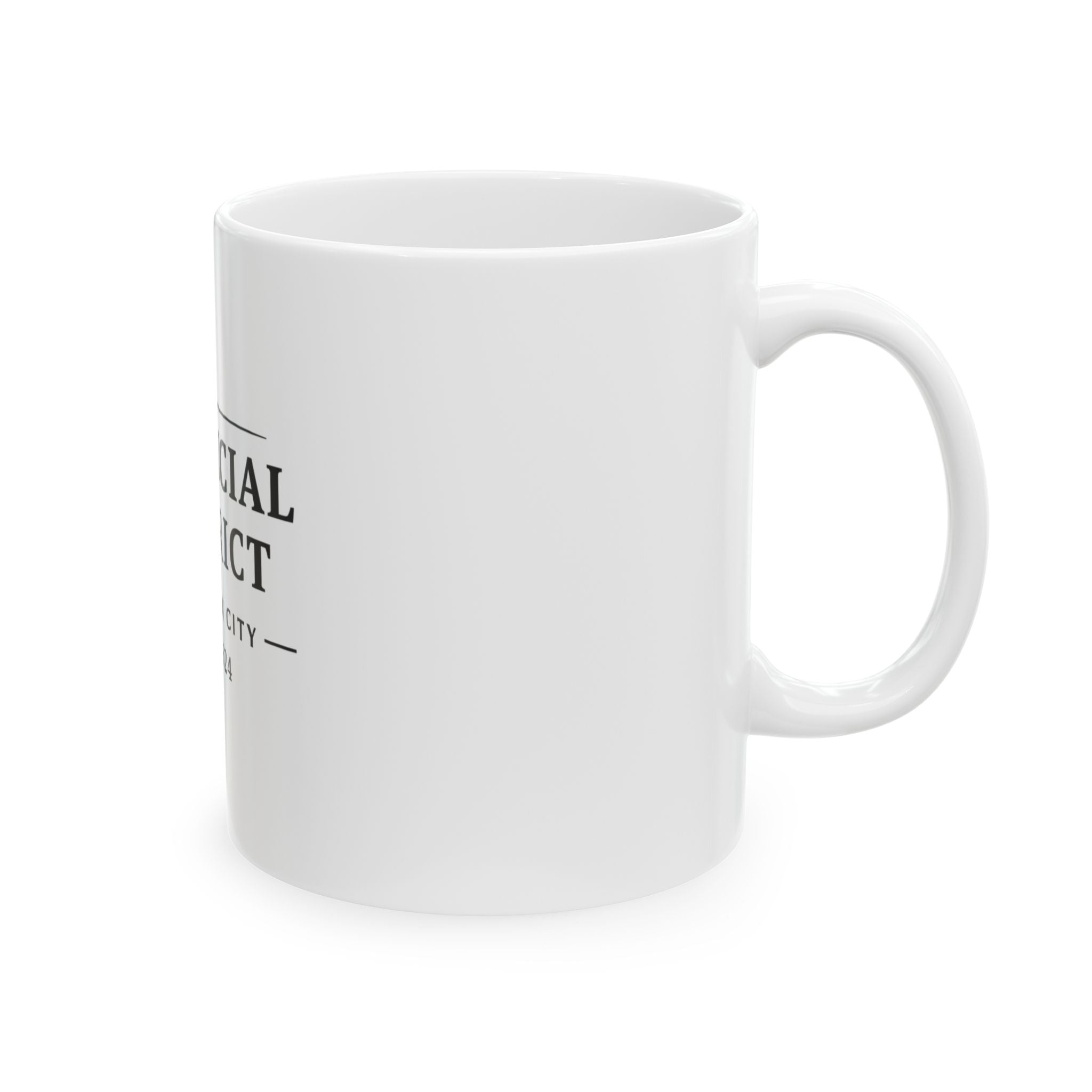 Financial District New York City Est. 1624 Coffee Mug (White)